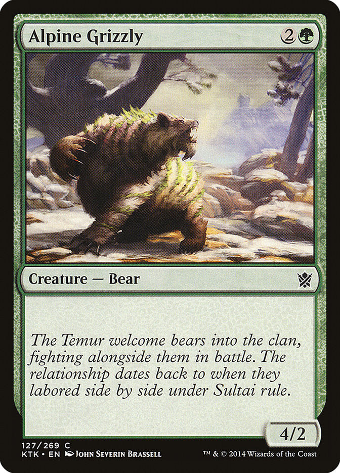 Alpine Grizzly [Khans of Tarkir] - Devastation Store | Devastation Store