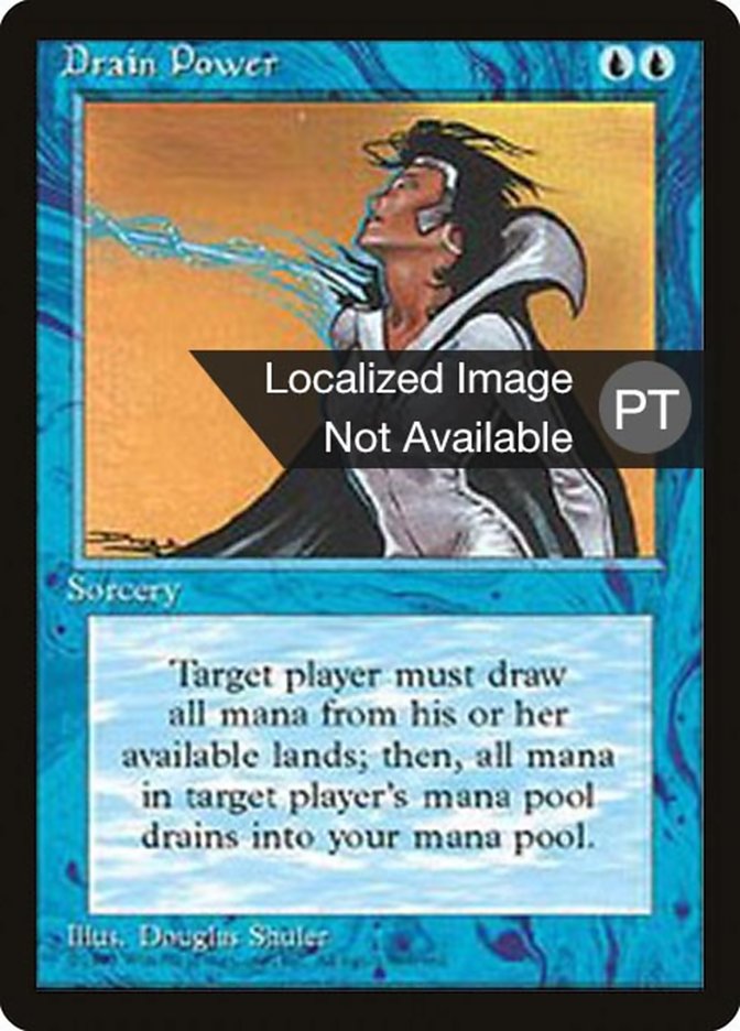 Drain Power [Fourth Edition (Foreign Black Border)] | Devastation Store