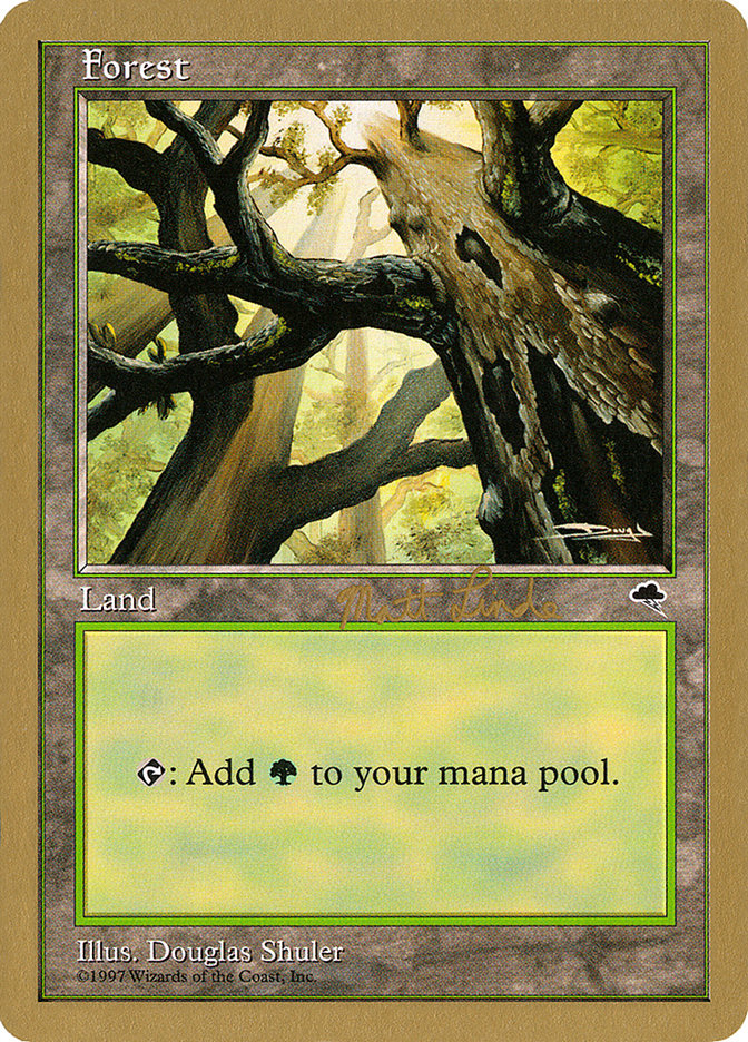 Forest (ml347a) (Matt Linde) [World Championship Decks 1999] | Devastation Store