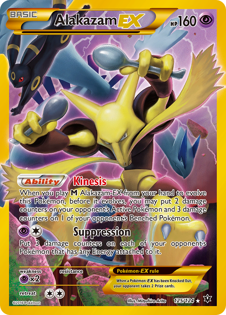 Alakazam EX (125/124) [XY: Fates Collide] | Devastation Store