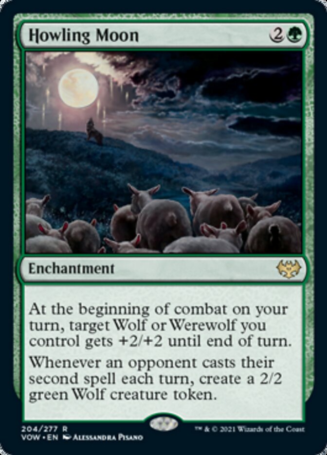 Howling Moon [Innistrad: Crimson Vow] | Devastation Store