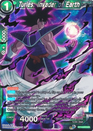 Turles, Invader of Earth [BT12-070] | Devastation Store