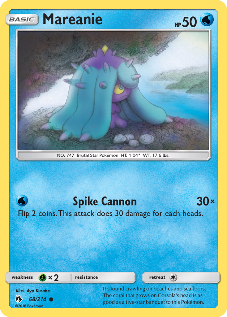 Mareanie (68/214) [Sun & Moon: Lost Thunder] | Devastation Store