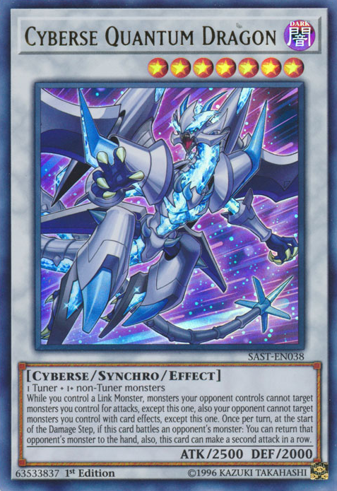 Cyberse Quantum Dragon [SAST-EN038] Ultra Rare | Devastation Store