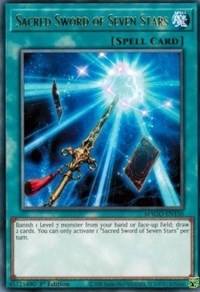 Sacred Sword of Seven Stars [MAGO-EN150] Rare | Devastation Store