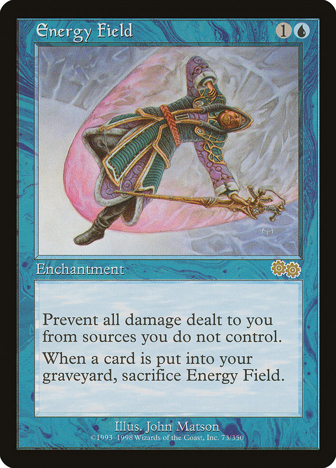 Energy Field [Urza's Saga] - Devastation Store | Devastation Store