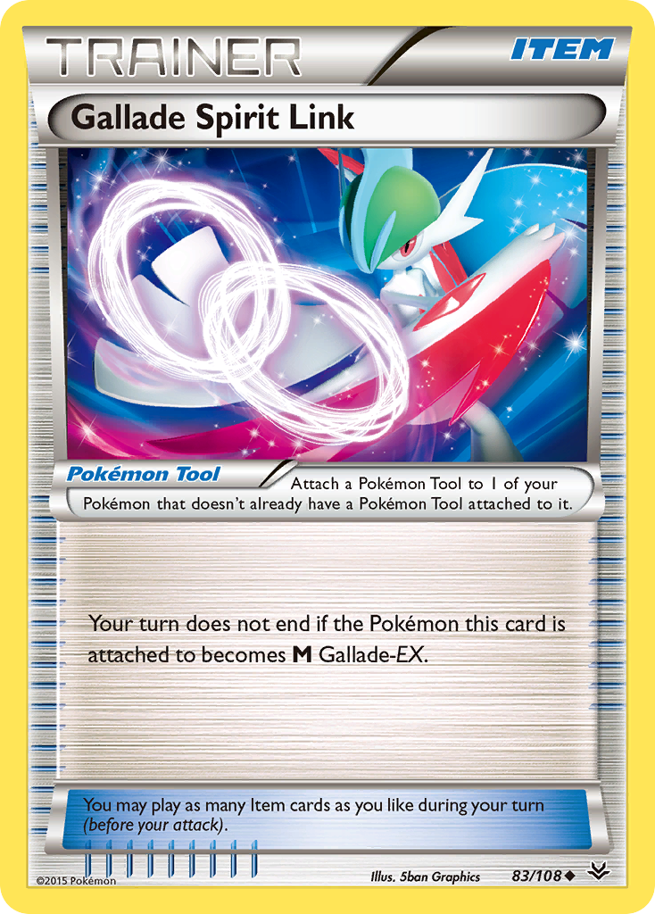 Gallade Spirit Link (83/108) [XY: Roaring Skies] | Devastation Store