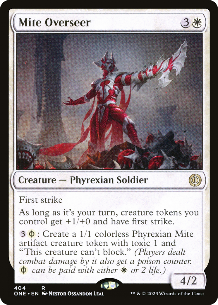Mite Overseer [Phyrexia: All Will Be One] | Devastation Store