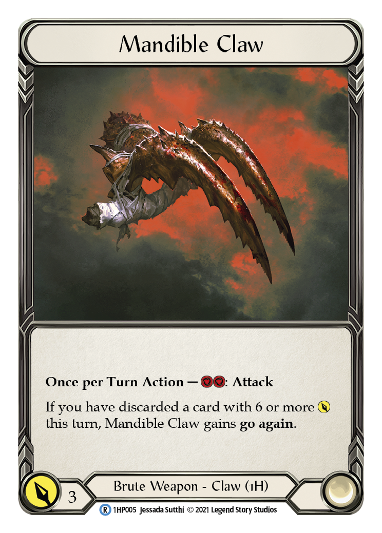 Mandible Claw (Right) [1HP005] | Devastation Store