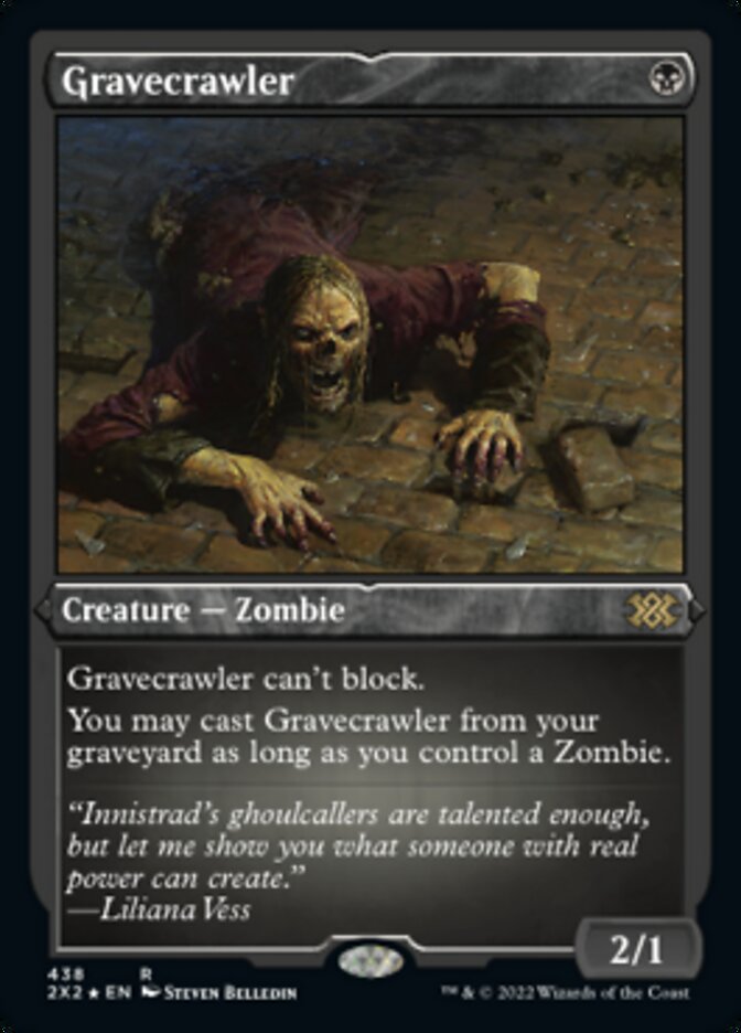 Gravecrawler (Foil Etched) [Double Masters 2022] | Devastation Store