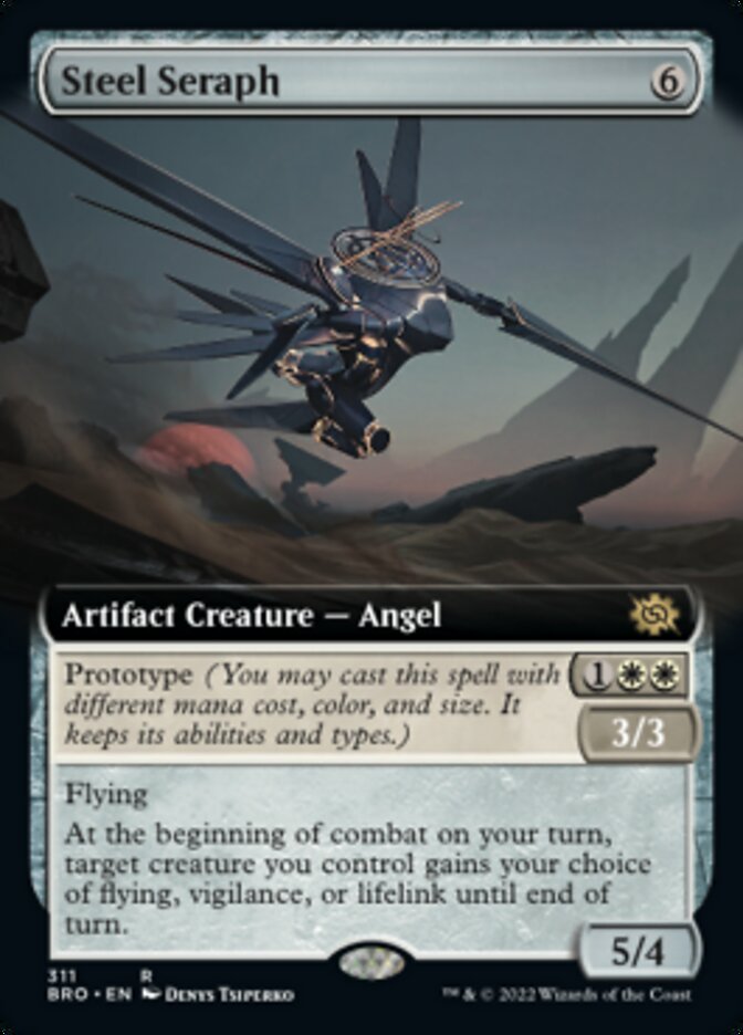 Steel Seraph (Extended Art) [The Brothers' War] | Devastation Store