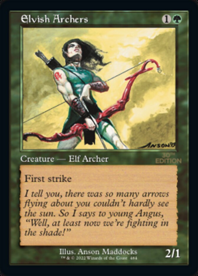 Elvish Archers (Retro) [30th Anniversary Edition] | Devastation Store