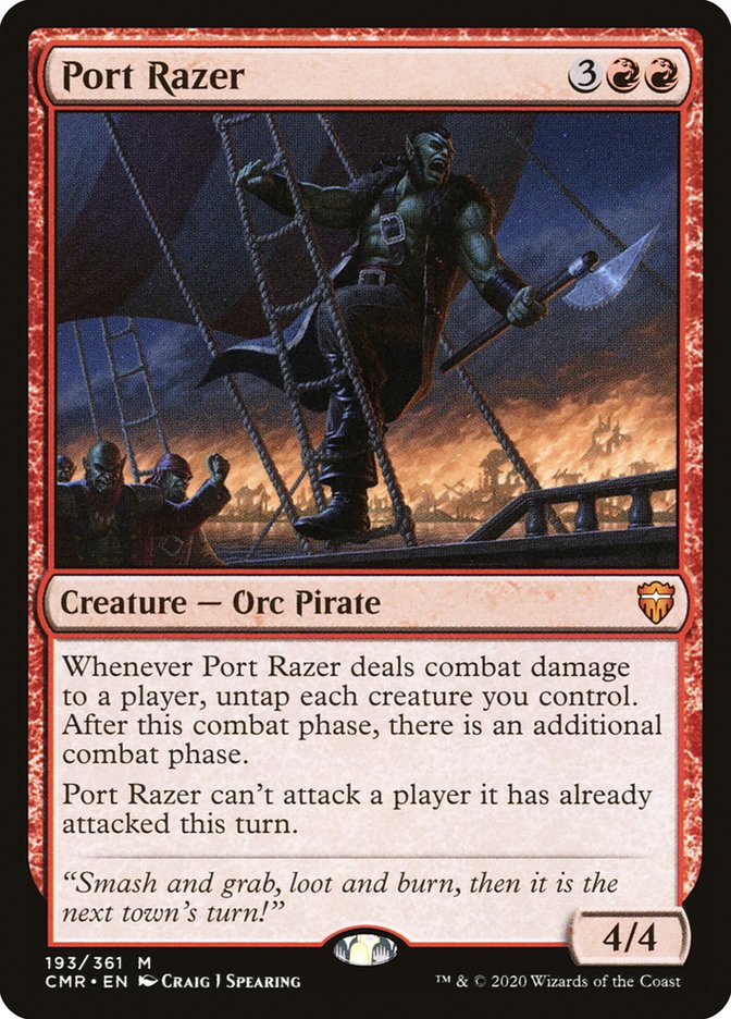 Port Razer [Commander Legends] | Devastation Store