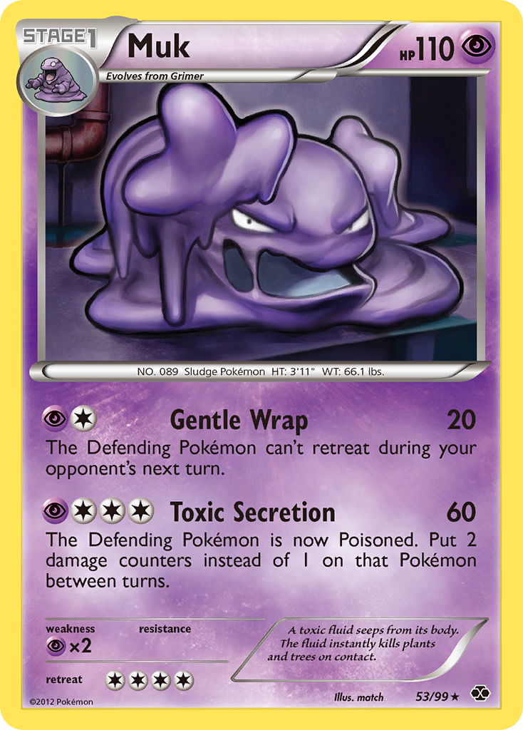 Muk (53/99) [Black & White: Next Destinies] | Devastation Store