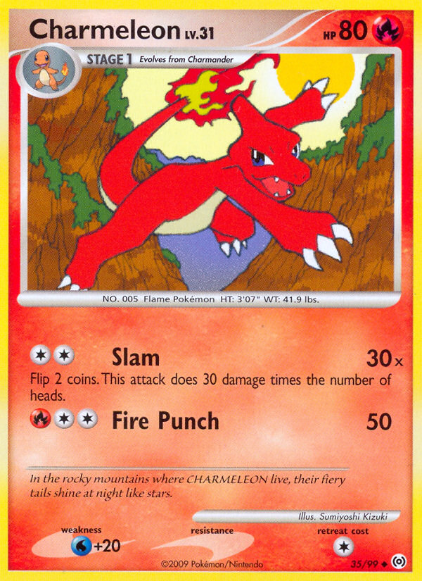 Charmeleon (35/99) [Platinum: Arceus] | Devastation Store