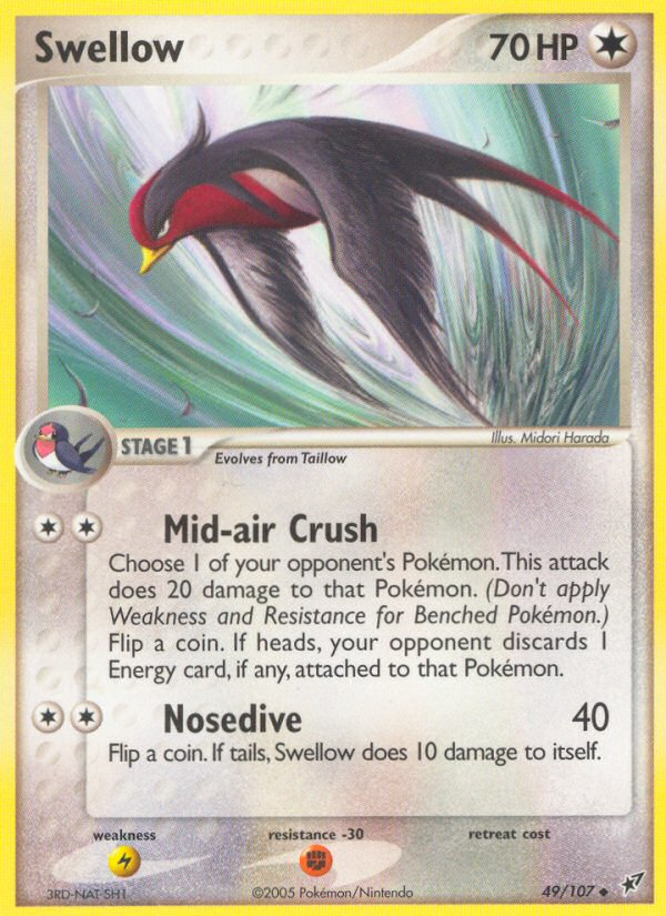 Swellow (49/107) [EX: Deoxys] | Devastation Store