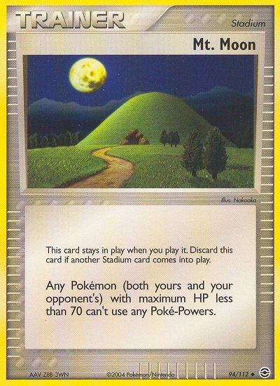 Mt. Moon (94/112) [EX: FireRed & LeafGreen] | Devastation Store