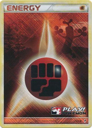 Fighting Energy (93/95) (Play Pokemon Promo) [HeartGold & SoulSilver: Call of Legends] | Devastation Store