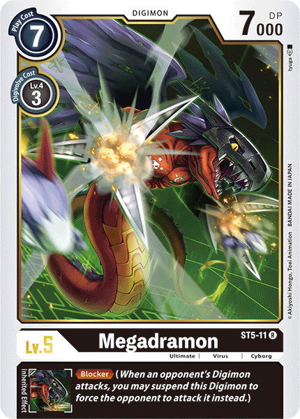 Megadramon [ST5-11] [Starter Deck: Machine Black] | Devastation Store