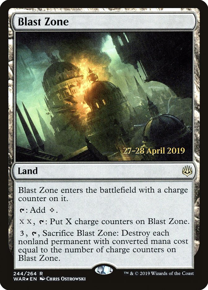 Blast Zone  [War of the Spark Prerelease Promos] | Devastation Store