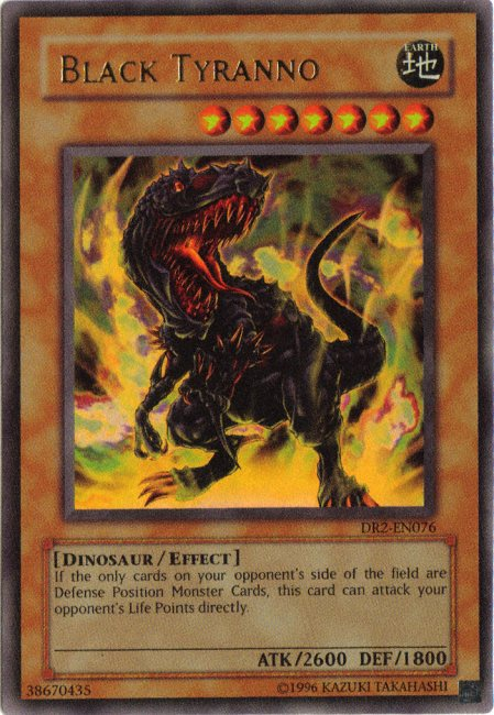 Black Tyranno [DR2-EN076] Ultra Rare | Devastation Store