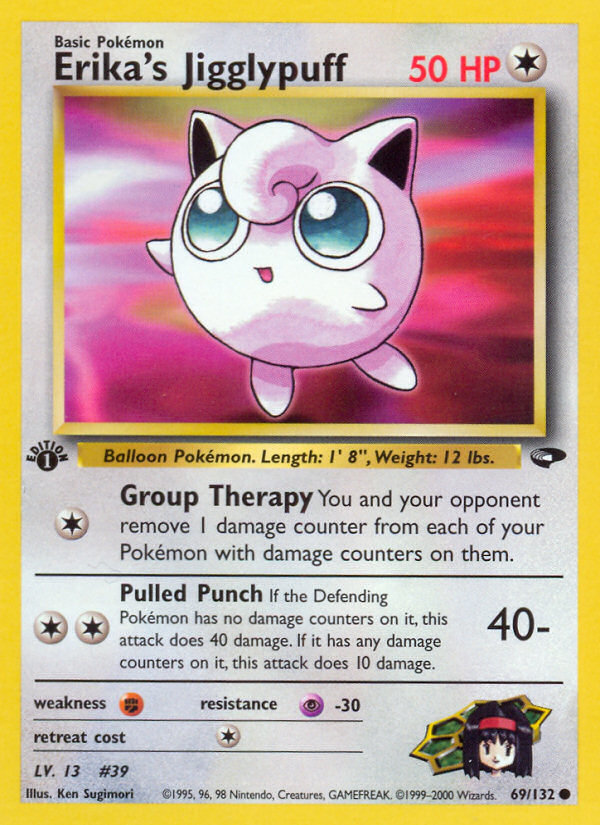 Erika's Jigglypuff (69/132) [Gym Challenge 1st Edition] | Devastation Store