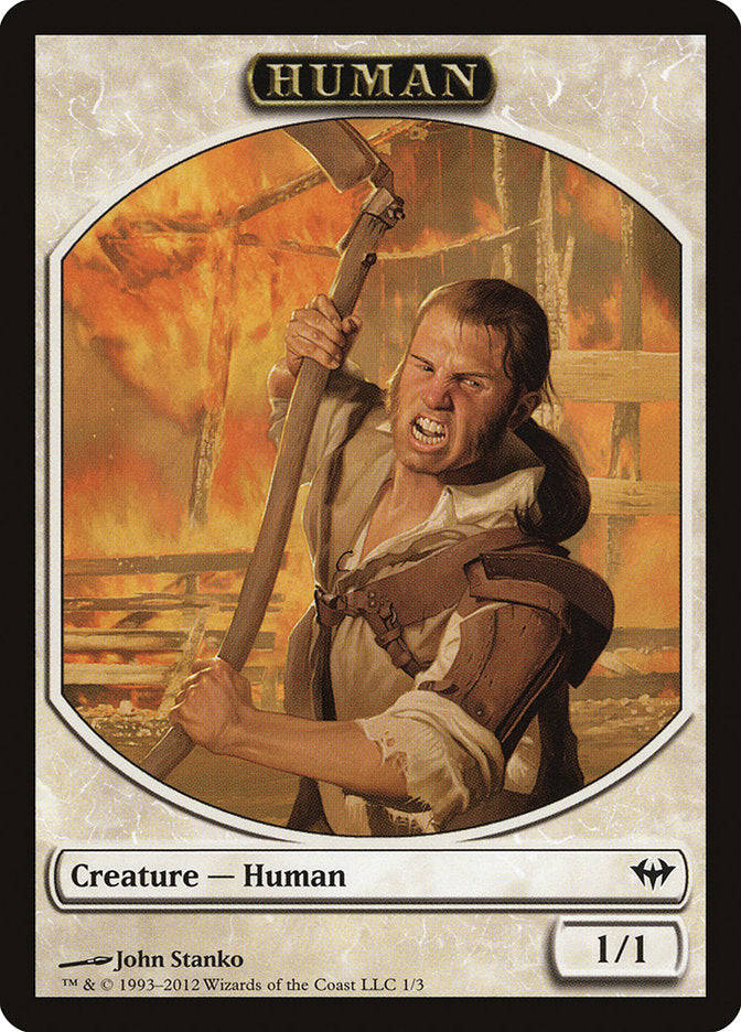 Human [Dark Ascension Tokens] | Devastation Store