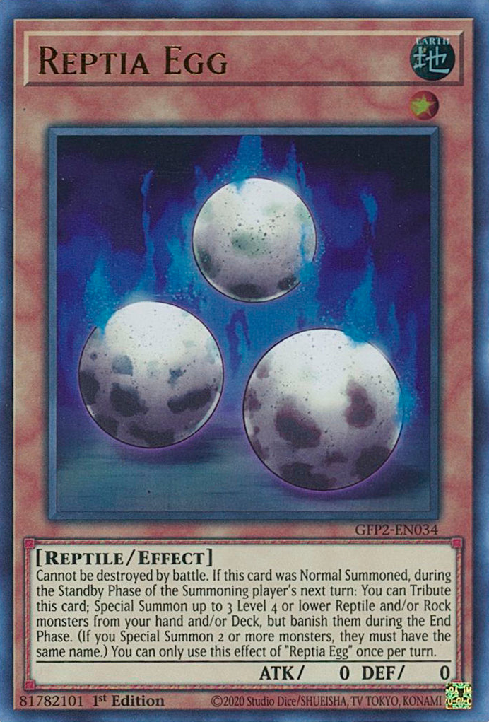 Reptia Egg [GFP2-EN034] Ultra Rare | Devastation Store