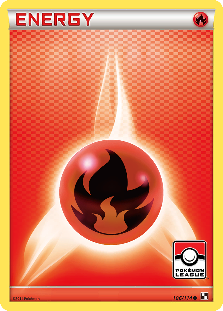 Fire Energy (106/114) [Black & White: Base Set] | Devastation Store