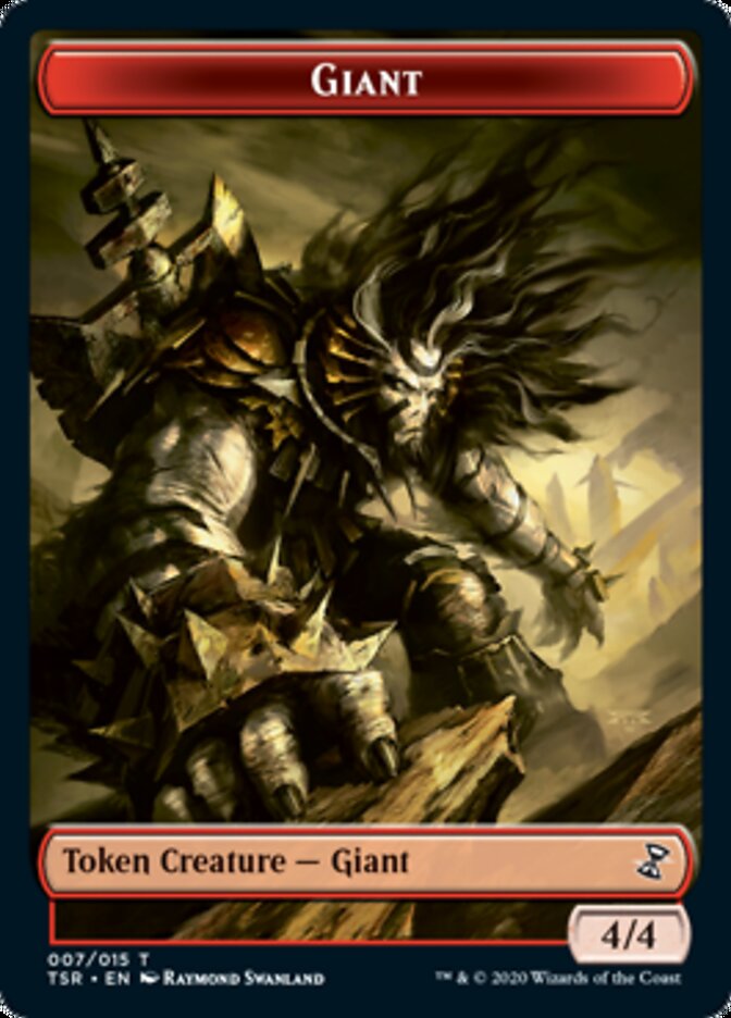 Giant Token [Time Spiral Remastered Tokens] | Devastation Store