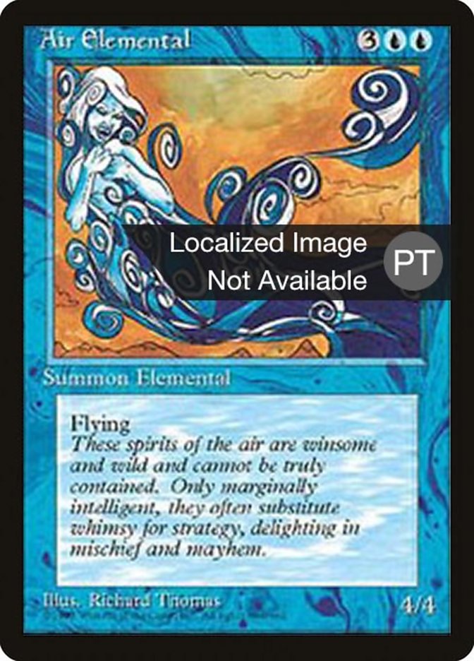 Air Elemental [Fourth Edition (Foreign Black Border)] | Devastation Store