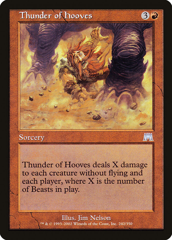 Thunder of Hooves [Onslaught] | Devastation Store