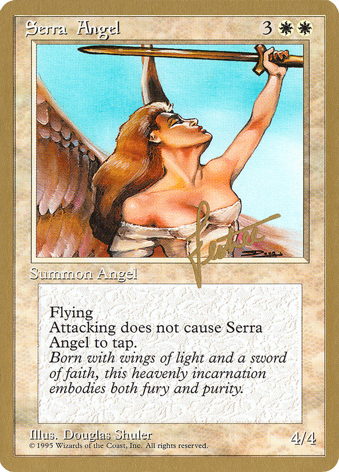 Serra Angel (Bertrand Lestree) [Pro Tour Collector Set] | Devastation Store