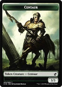 Centaur // Egg Double-sided Token [Commander 2019 Tokens] | Devastation Store