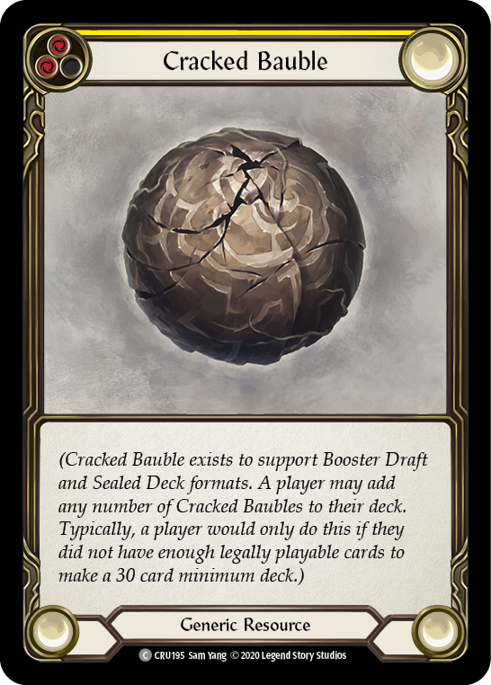 Cracked Bauble [CRU195] 1st Edition Rainbow Foil - Devastation Store | Devastation Store