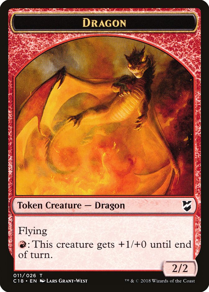 Dragon [Commander 2018 Tokens] | Devastation Store