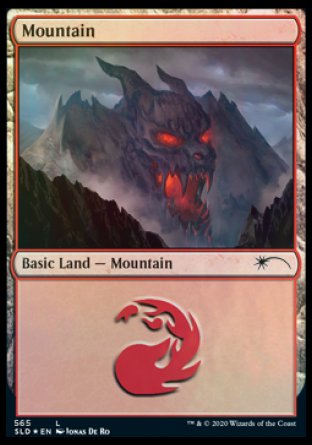 Mountain (Develish) (565) [Secret Lair Drop Promos] | Devastation Store