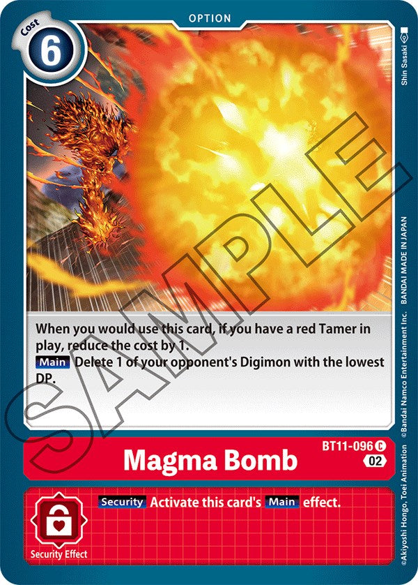 Magma Bomb [BT11-096] [Dimensional Phase] | Devastation Store