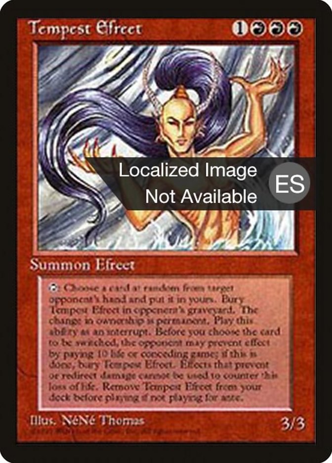 Tempest Efreet [Fourth Edition (Foreign Black Border)] | Devastation Store