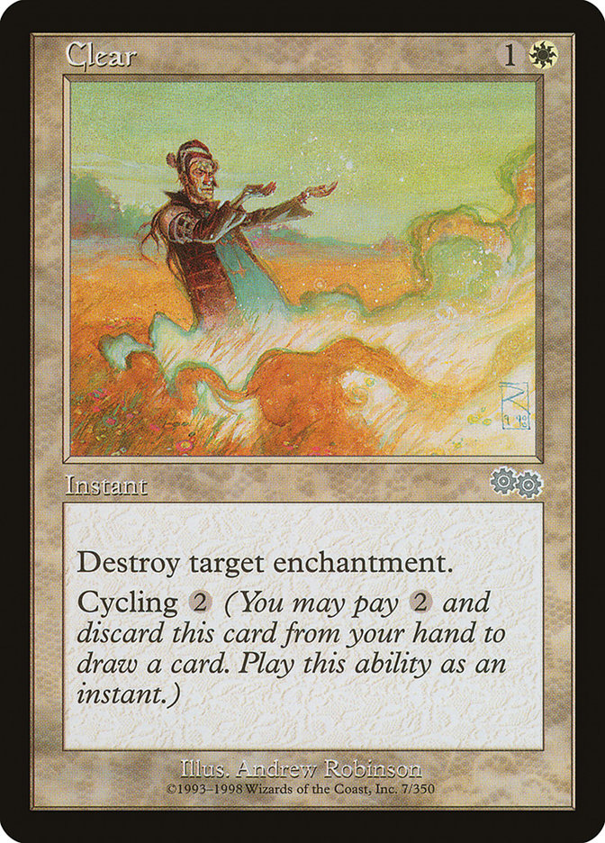 Clear [Urza's Saga] | Devastation Store