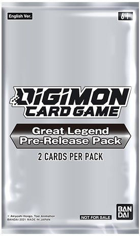 Great Legend - Pre-Release Pack [BT04] | Devastation Store