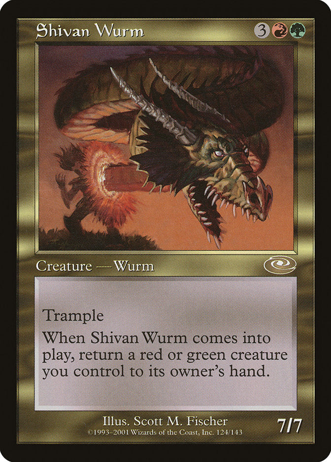 Shivan Wurm [Planeshift] - Devastation Store | Devastation Store