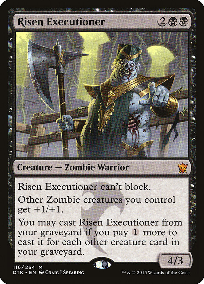 Risen Executioner [Dragons of Tarkir] | Devastation Store