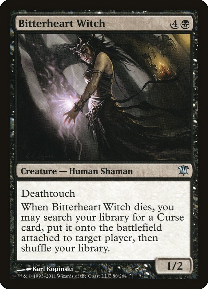 Bitterheart Witch [Innistrad] | Devastation Store