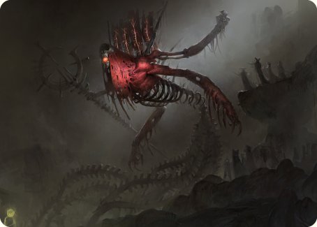 Drivnod, Carnage Dominus Art Card [Phyrexia: All Will Be One Art Series] | Devastation Store