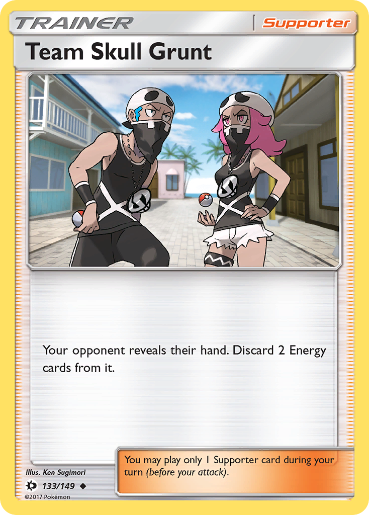 Team Skull Grunt (133/149) [Sun & Moon: Base Set] | Devastation Store