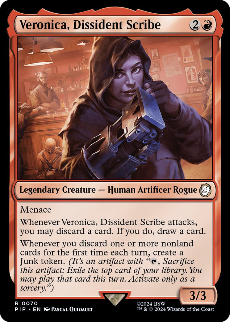 Veronica, Dissident Scribe [Fallout] | Devastation Store