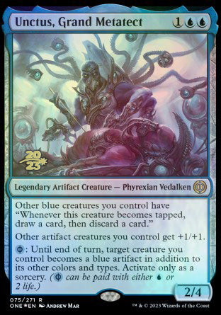 Unctus, Grand Metatect [Phyrexia: All Will Be One Prerelease Promos] | Devastation Store