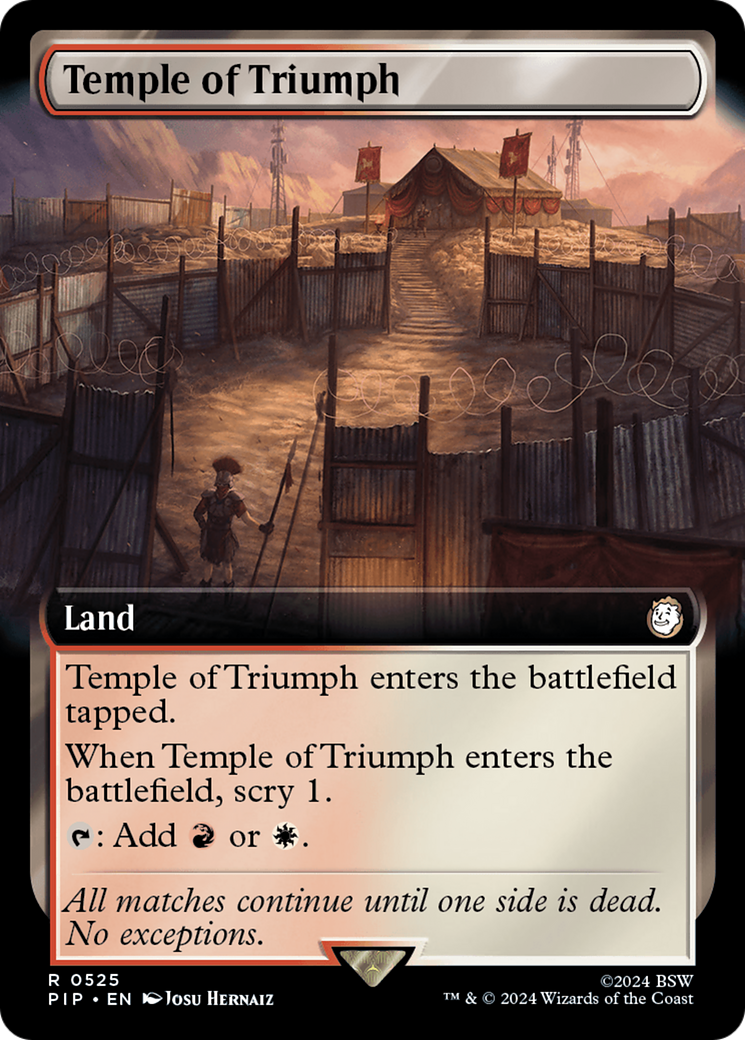 Temple of Triumph (Extended Art) [Fallout] | Devastation Store