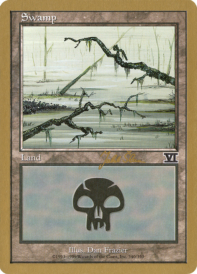 Swamp (js340b) (Jakub Slemr) [World Championship Decks 1999] | Devastation Store